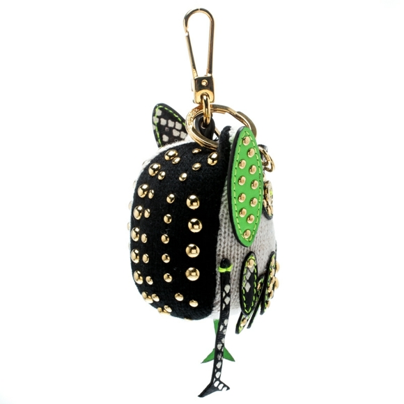 Mavis Embellished Knit Owl Bag Charm - Picture 3 of 5